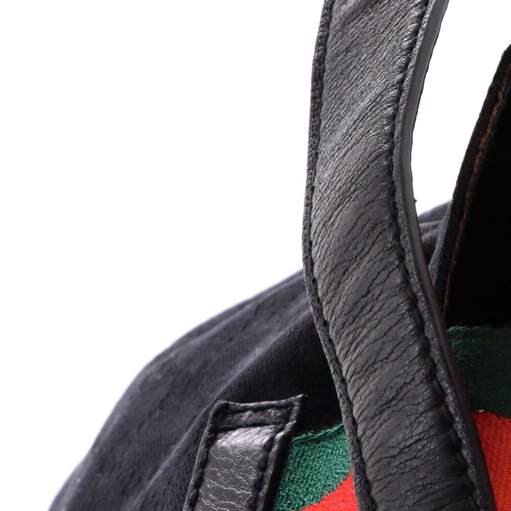 Gucci New Ladies Web Hobo Gg Canvas #238991G10B - Picture 6 of 8